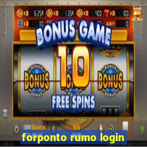 forponto rumo login